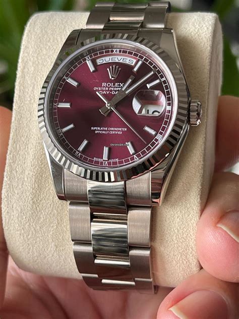 cherry red Rolex